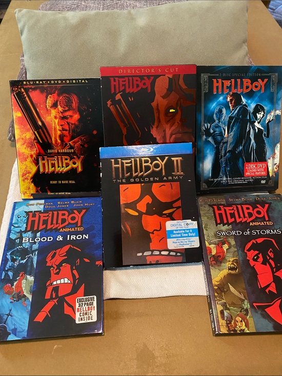 Other - HELLBOY LOT  Movies & Animated Collection